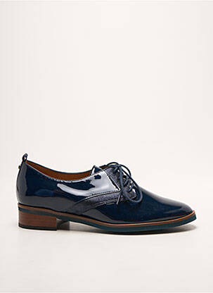 Derbies type de semelle amortissante talon plat jusqu'à 3cm bleu EMILIE KARSTON femme