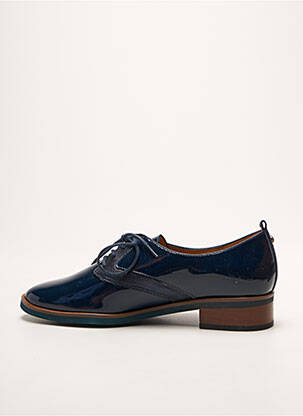 Derbies type de semelle amortissante talon plat jusqu'à 3cm bleu EMILIE KARSTON femme