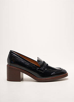 Mocassins type de semelle amortissante talon de 7 à 9cm noir MAM'ZELLE femme
