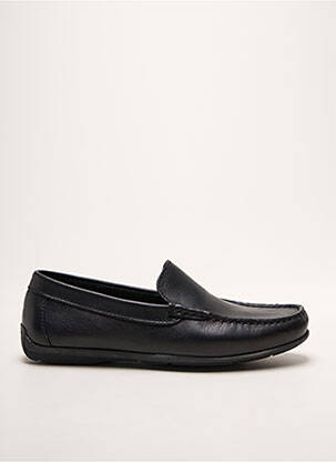Mocassins bout rond talon plat jusqu'à 3cm noir SMANN femme