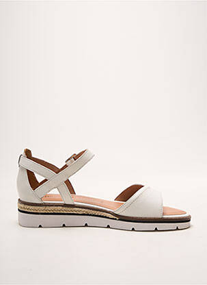 Sandales/nu pieds fermeture boucle(s) talon plat jusqu'à 3cm blanc EMILIE KARSTON femme