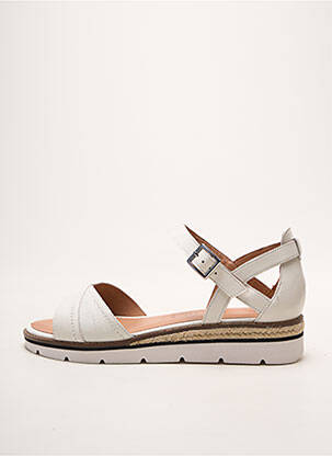 Sandales/nu pieds fermeture boucle(s) talon plat jusqu'à 3cm blanc EMILIE KARSTON femme