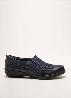 Chaussures de confort voute plantaire talon plat jusqu'à 3cm bleu SUAVE femme