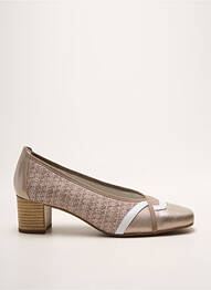 Escarpins talon bottier talon de 4 à 6cm or INEA femme