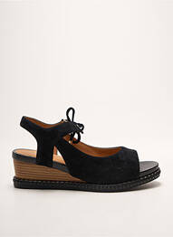Sandales/nu pieds talon compensé talon de 4 à 6cm noir MAM'ZELLE femme