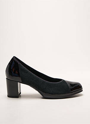 Escarpins matière lisse talon de 4 à 6cm noir ARA femme