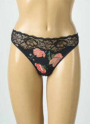 Tanga tanga noir AUBADE femme