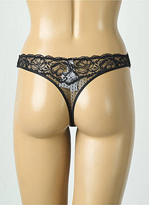 Tanga tanga noir AUBADE femme