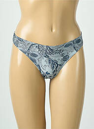 Tanga tanga bleu ANTIGEL femme