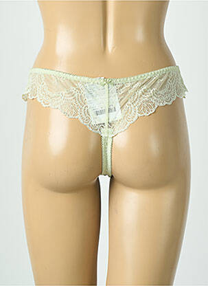 Tanga stretch vert AUBADE femme