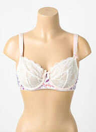 Soutien-gorge légère et transparente haut soutien-gorge emboitant blanc AUBADE femme