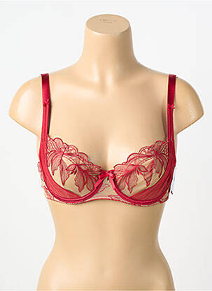 Soutien-gorge haut soutien-gorge balconnet haut soutien-gorge balconnet rouge AUBADE femme