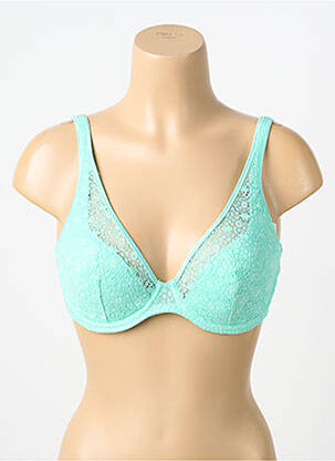 Soutien-gorge tissage dentelle haut soutien-gorge moulé vert PRIMADONNA femme