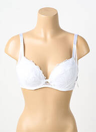 Soutien-gorge broderie haut soutien-gorge emboitant blanc AUBADE femme