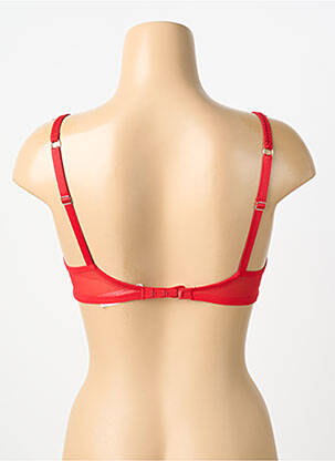 Soutien-gorge broderie haut soutien-gorge emboitant rouge MARIE JO femme