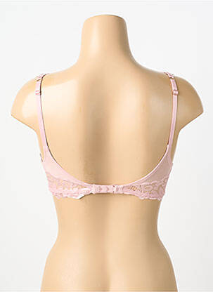 Soutien-gorge effet matière satinée haut soutien-gorge balconnet rose MARIE JO femme