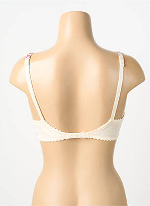 Soutien-gorge broderie haut soutien-gorge moulé beige MARIE JO femme