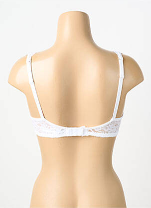 Soutien-gorge effet matière satinée haut soutien-gorge moulé blanc MARIE JO femme
