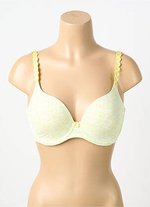 Soutien-gorge haut soutien-gorge moulé haut soutien-gorge moulé jaune MARIE JO femme
