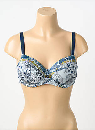Soutien-gorge haut soutien-gorge moulé haut soutien-gorge moulé bleu ANTIGEL femme