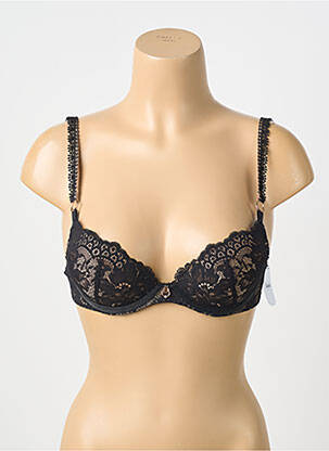 Soutien-gorge sans armature haut soutien-gorge balconnet noir AUBADE femme