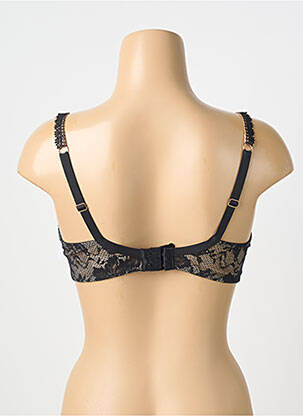 Soutien-gorge tissage dentelle haut soutien-gorge moulé noir AUBADE femme