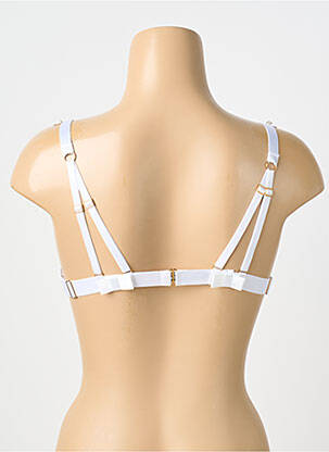Soutien-gorge sans armature bralettes blanc VIKTOR & ROLF X AUBADE femme