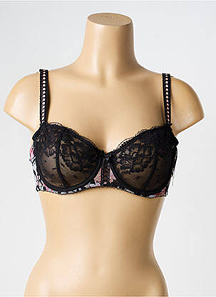 Soutien-gorge légère et transparente haut soutien-gorge emboitant noir AUBADE femme