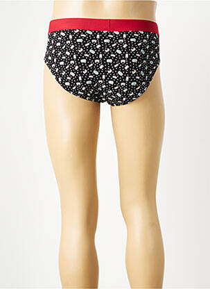 Slip tissage popeline noir YSABEL MORA homme