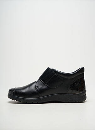 Bottines/boots tissage satiné talon plat jusqu'à 3cm noir ARA femme