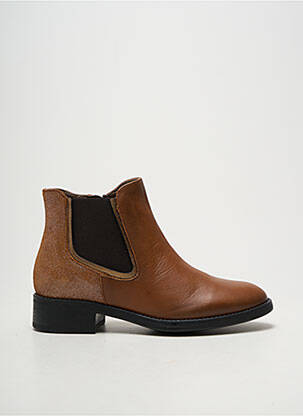 Bottines/boots talon bas talon plat jusqu'à 3cm marron PATRICIA MILLER femme