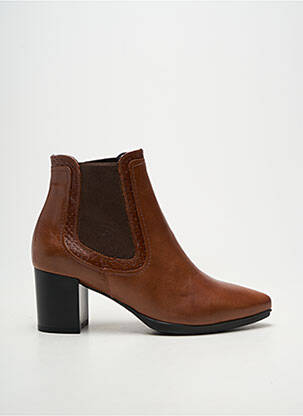 Bottines/boots bout pointu talon de 4 à 6cm marron KARSTON femme