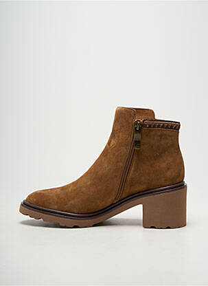 Bottines/boots talon bottier talon de 7 à 9cm marron MAM'ZELLE femme