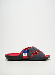 Chaussons/pantoufles voute plantaire talon plat jusqu'à 3cm gris FARGEOT femme