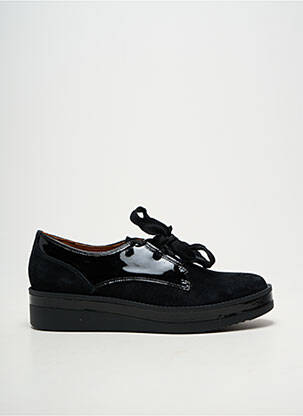 Derbies matière lisse talon plat jusqu'à 3cm noir MAM'ZELLE femme