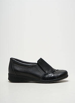 Chaussures de confort voute plantaire talon plat jusqu'à 3cm noir SUAVE femme