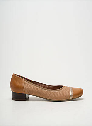 Ballerines type de semelle amortissante talon plat jusqu'à 3cm marron EMILIE KARSTON femme