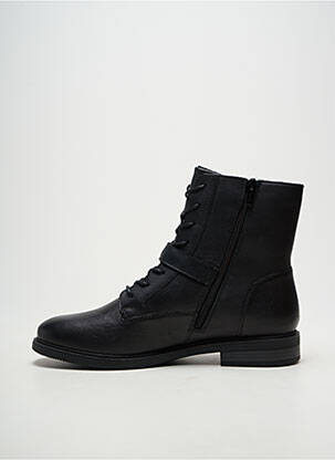Bottines/boots fourrée talon plat jusqu'à 3cm noir REMONTE femme