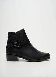 Bottines/boots fourrée talon plat jusqu'à 3cm noir REMONTE femme