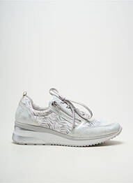 Baskets talon compensé talon de 4 à 6cm argent REMONTE femme