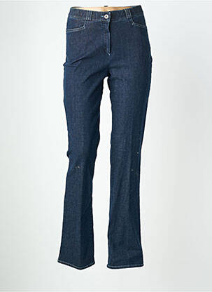 Jeans coupe slim tissage brut taille normale bleu QUATTRO femme