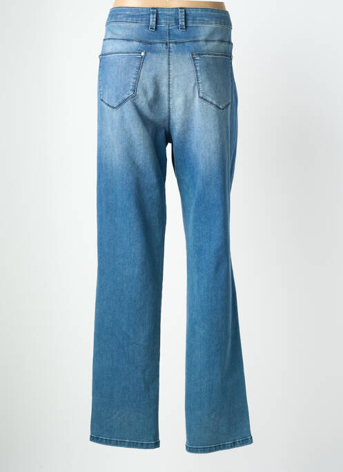 Jeans coupe slim stretch taille normale bleu QUATTRO femme