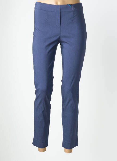 Pantalon slim taille élastique taille normale bleu QUATTRO femme