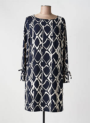 Robe courte manches longues manches longues noir ROBE LEGERE BY VERA MONT femme