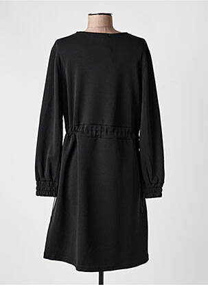 Robe courte manches longues manches longues noir MD'M femme