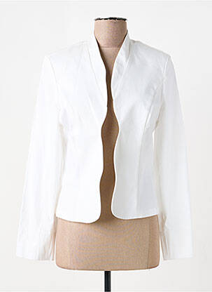 Veste chic col v blanc STEILMANN femme