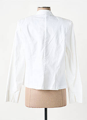 Veste chic col v blanc STEILMANN femme