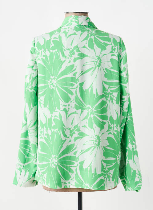 Blazer col châle vert MD'M femme