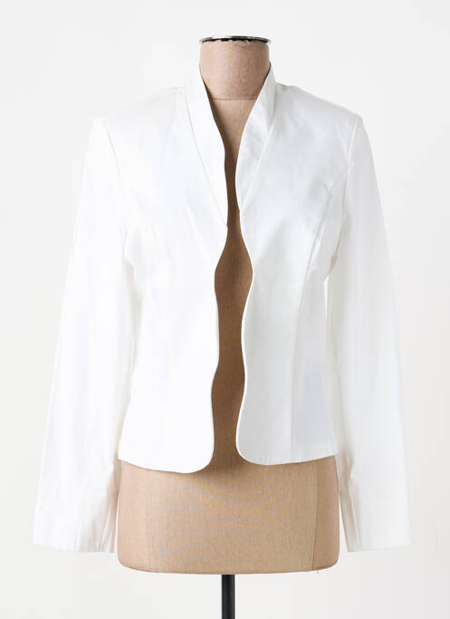 Veste chic col v blanc STEILMANN femme