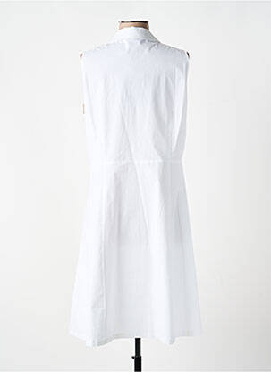Robe mi-longue sans manche sans manche beige K-DESIGN femme